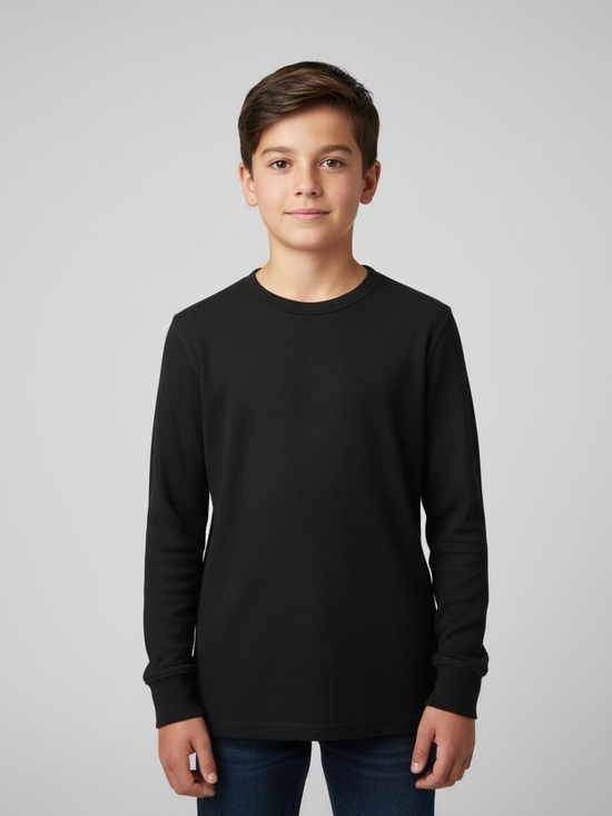 Old Navy Other - Old Navy Black Long Sleeve Thermal Top for Kids